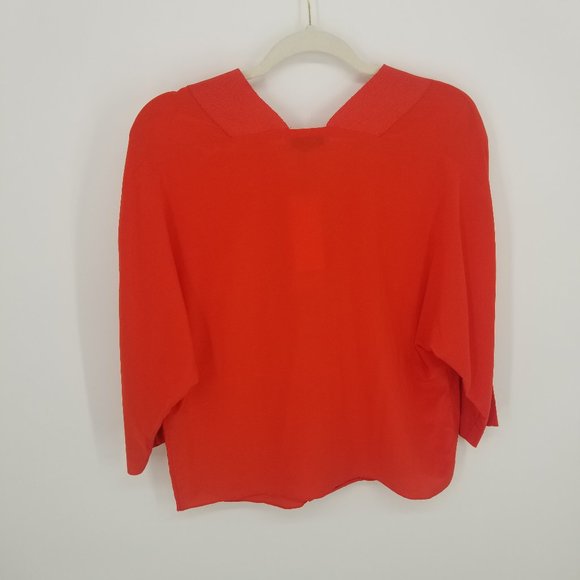 Sandro Paris Silk Dolman Sleeve Blouse NWT - Picture 7 of 8